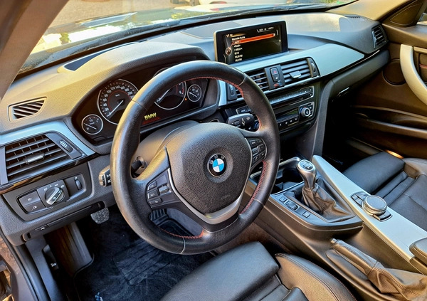 BMW Seria 3 cena 28900 przebieg: 380440, rok produkcji 2014 z Biała małe 704